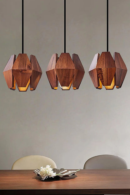 Wood Astris Pendant Lamp - view 17 | everlamps