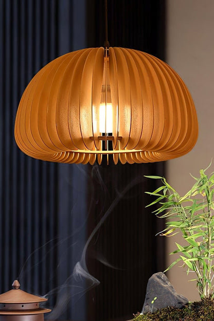 Wooden Pumpkin Swag Lights - everlamps