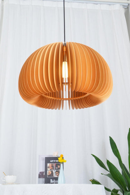Wooden Pumpkin Swag Lights - everlamps