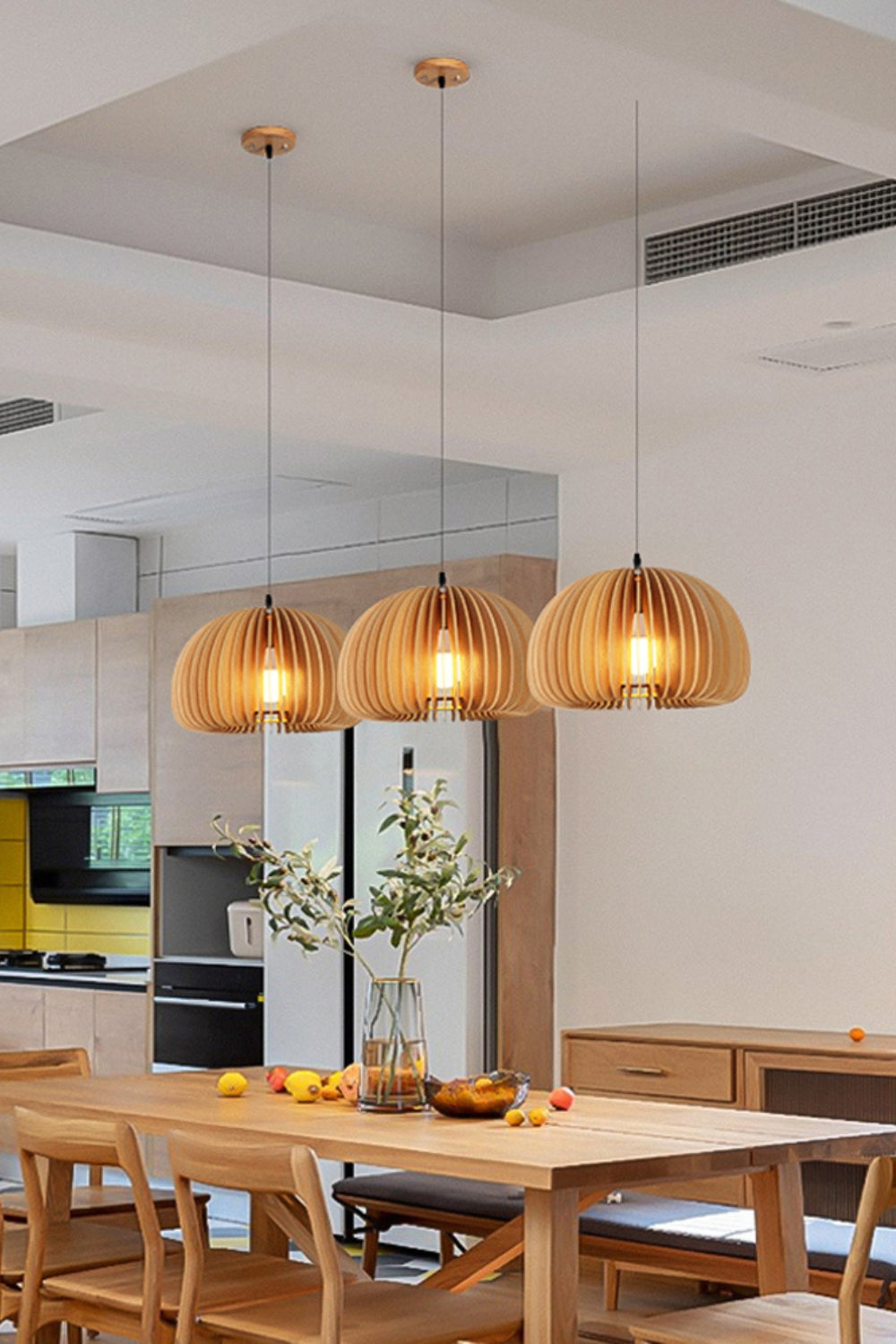 Wooden Pumpkin Swag Lights - everlamps