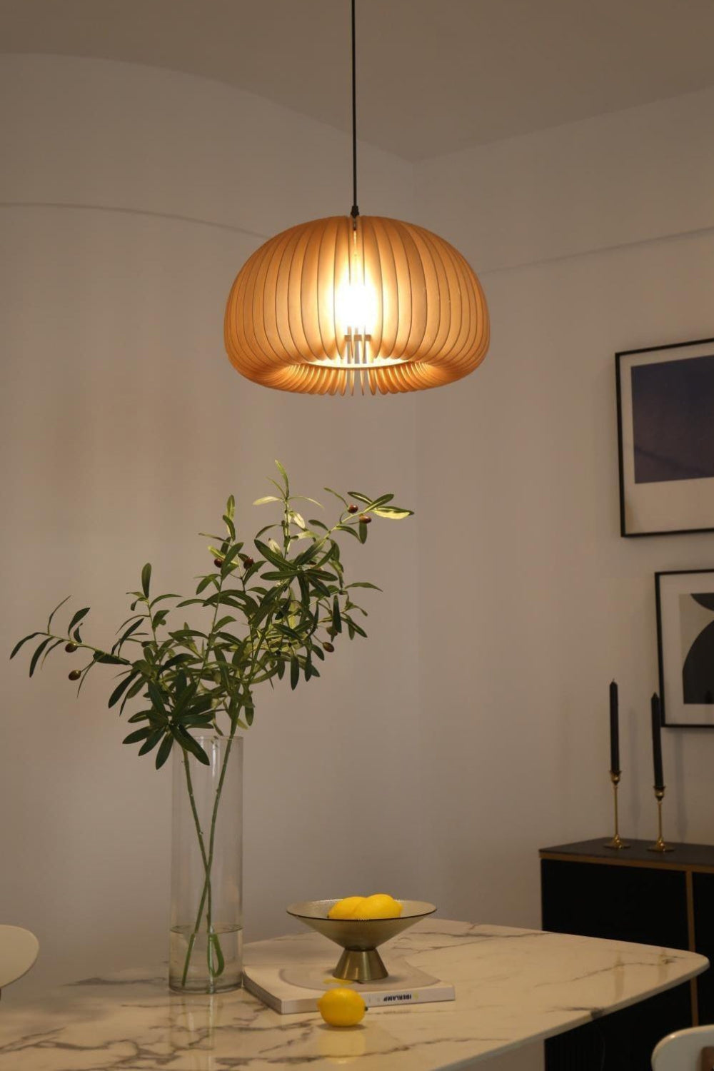 Wooden Pumpkin Swag Lights - everlamps