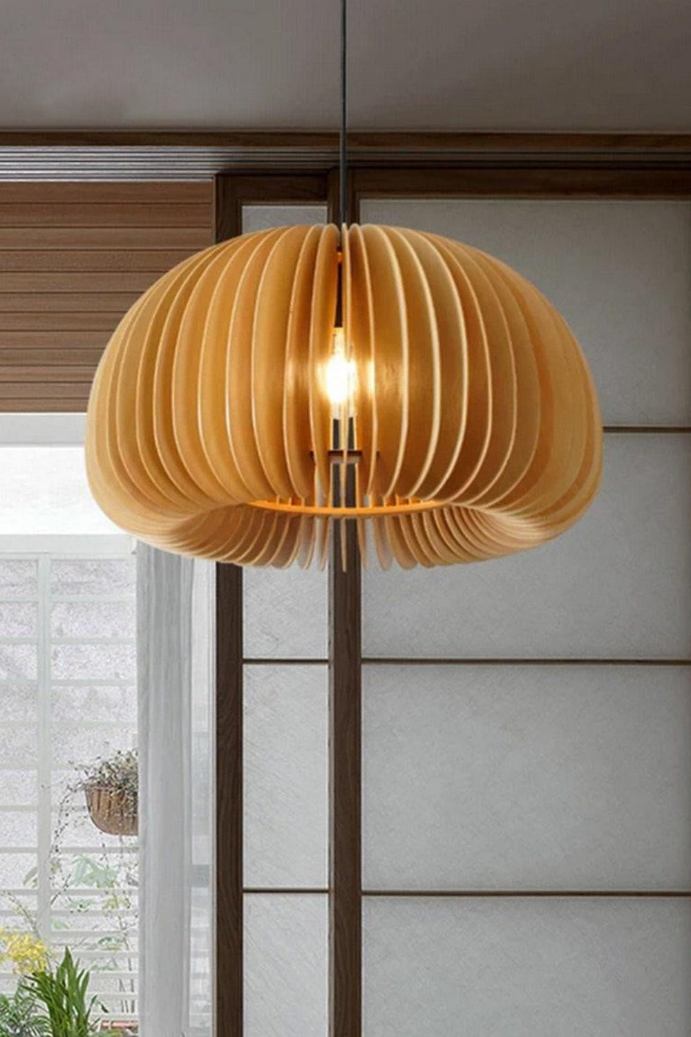 Wooden Pumpkin Swag Lights - everlamps