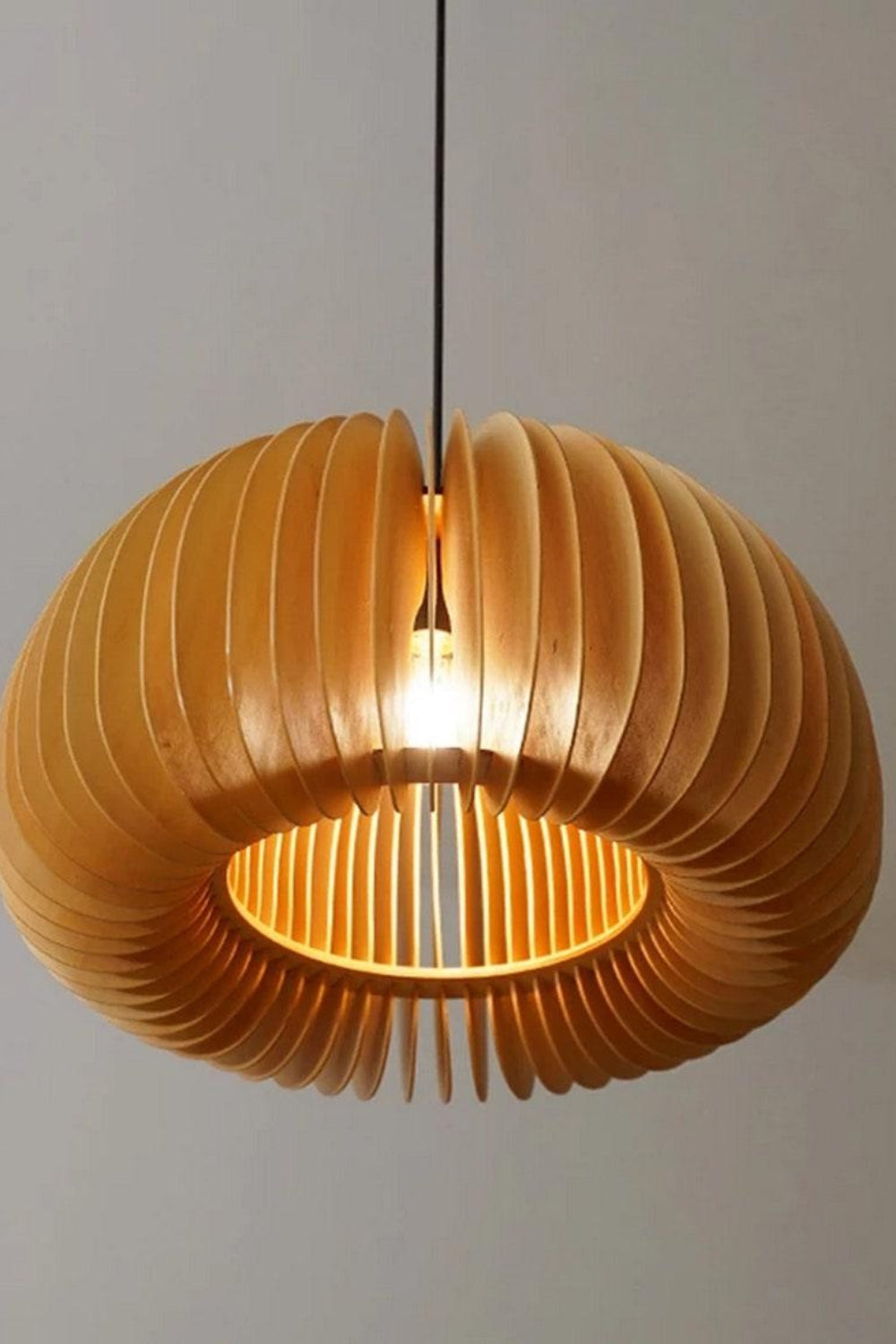 Wooden Pumpkin Swag Lights - everlamps