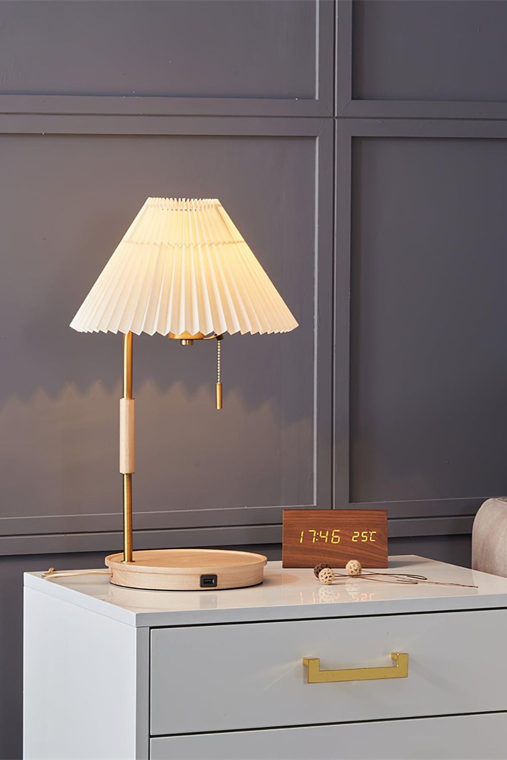 Wooden Retro Table Lamp - everlamps