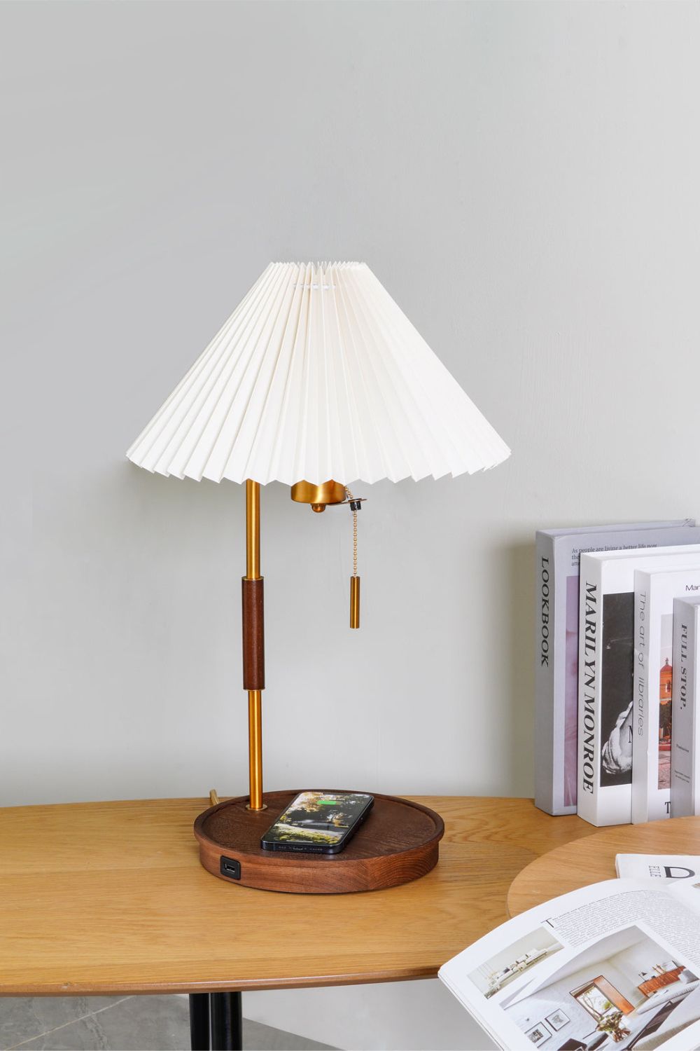 Wooden Retro Table Lamp - everlamps