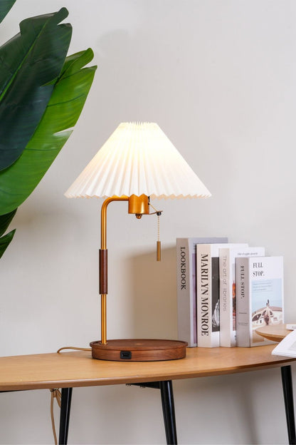 Wooden Retro Table Lamp - everlamps