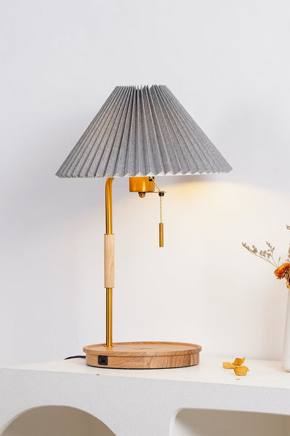 Wooden Retro Table Lamp - everlamps