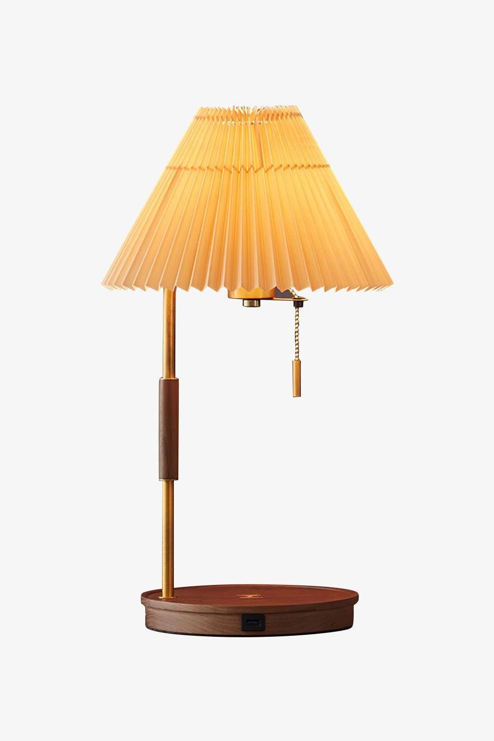 Wooden Retro Table Lamp - everlamps