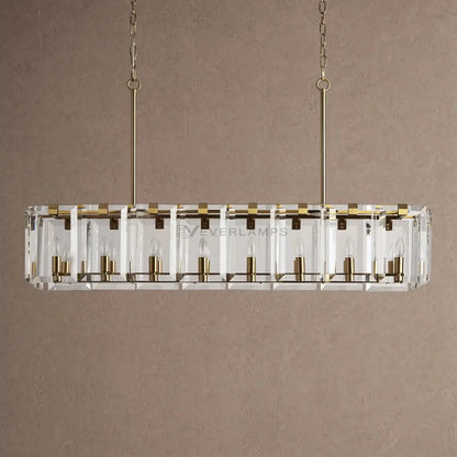 Amaya Rectangular Chandelier 12/16 Light