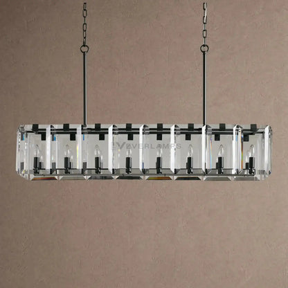 Amaya Rectangular Chandelier 12/16 Light