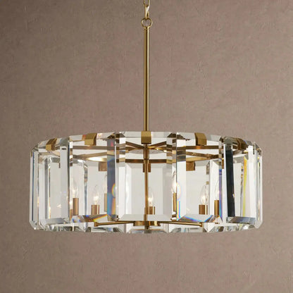 Amaya Round Chandelier 5/7-Light - 7-Light 30’’ / Brass