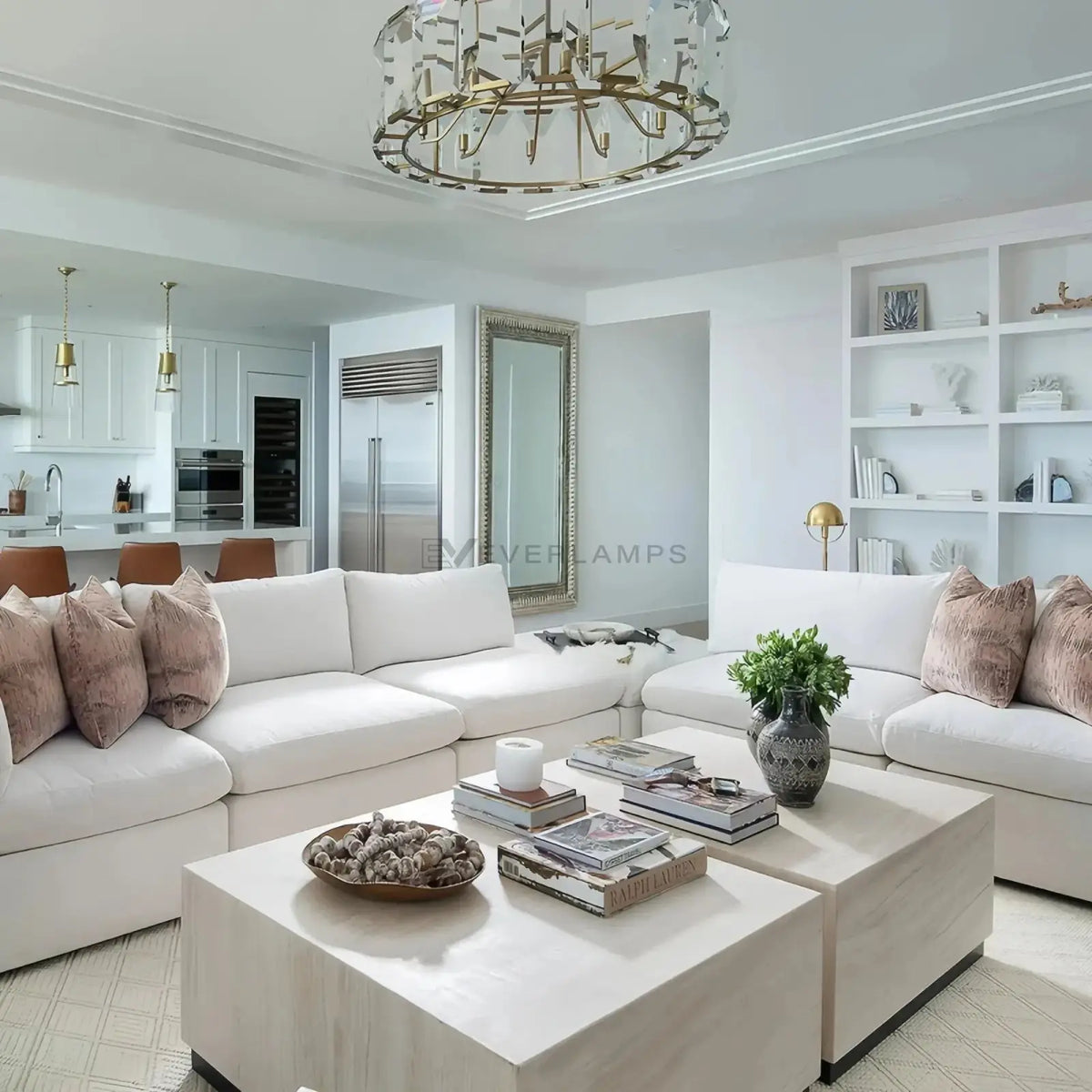 Amaya Round Chandelier 5/7-Light
