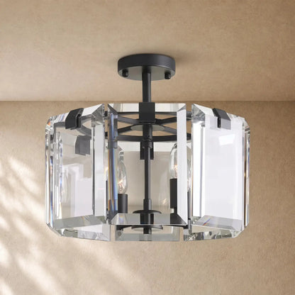 Amayya 4-Light Flushmount - Bronze