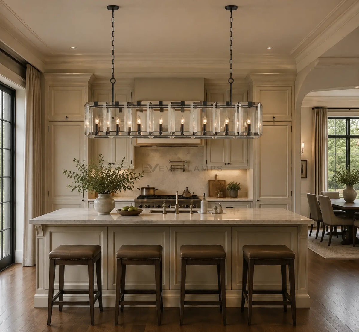Amayya Rectangular Chandelier