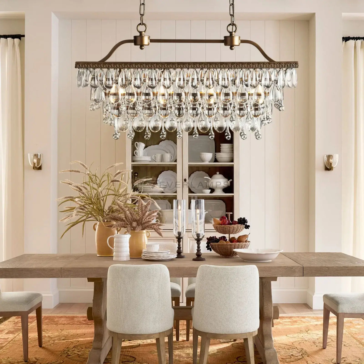 Anabelle Rectangular Chandelier