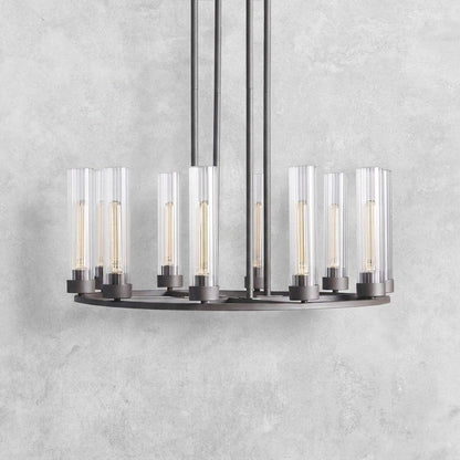 Andreas Round Chandelier 10/12 Light