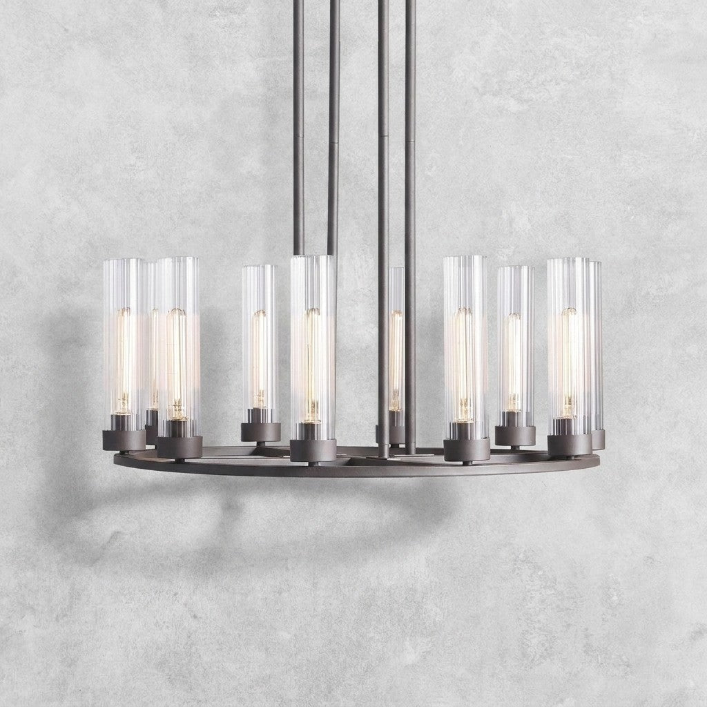 Andreas Round Chandelier 10/12 Light