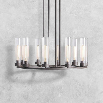 Andreas Round Chandelier 10/12 Light