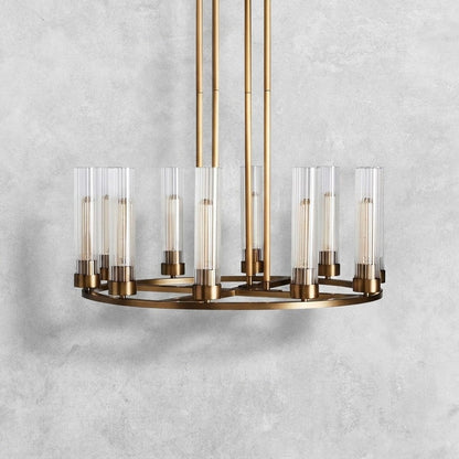 Andreas Round Chandelier 10/12 Light