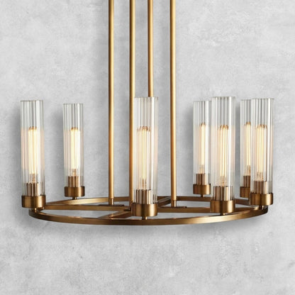 Andreas Round Chandelier 10/12 Light