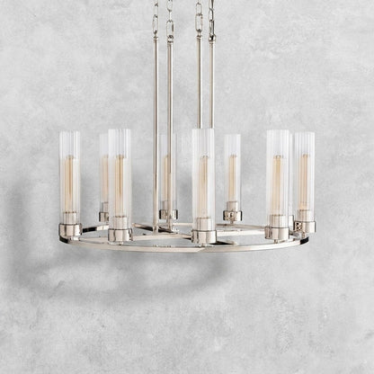 Andreas Round Chandelier 10/12 Light