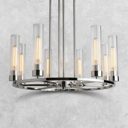 Andreas Round Chandelier 10/12 Light