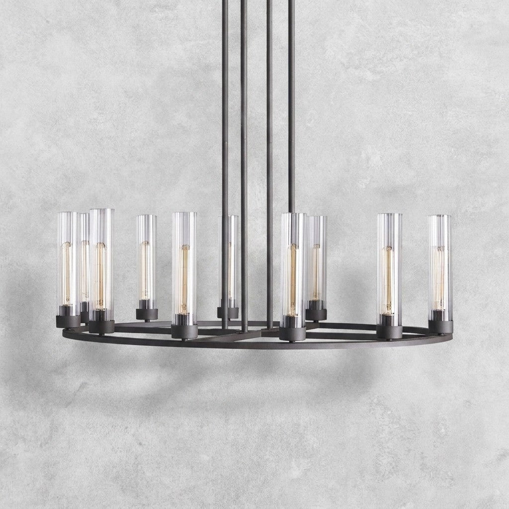 Andreas Round Chandelier 10/12 Light