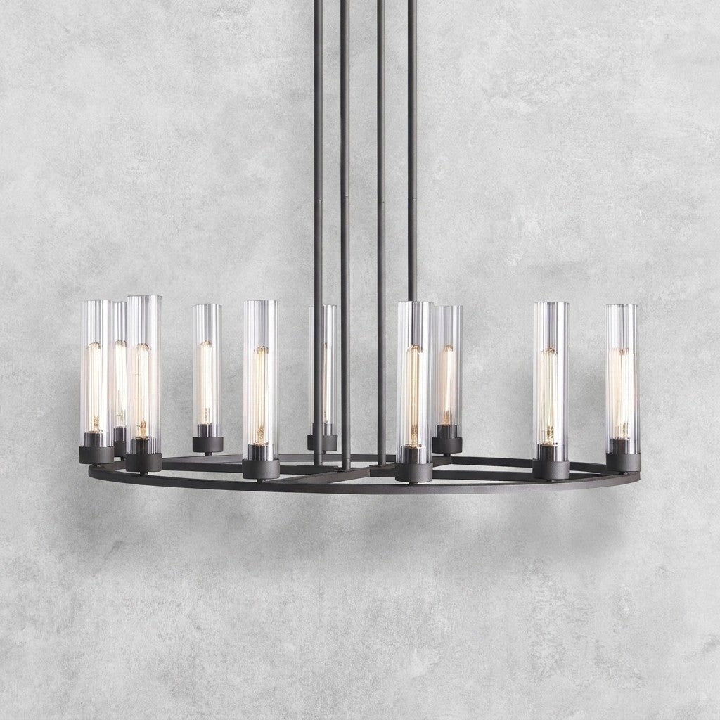 Andreas Round Chandelier 10/12 Light