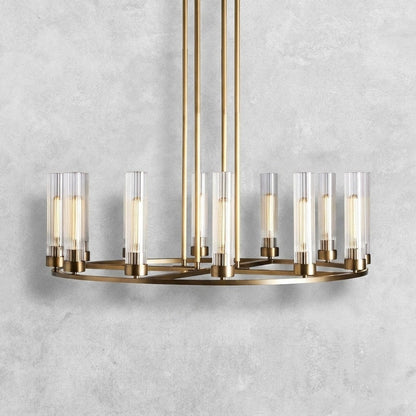 Andreas Round Chandelier 10/12 Light