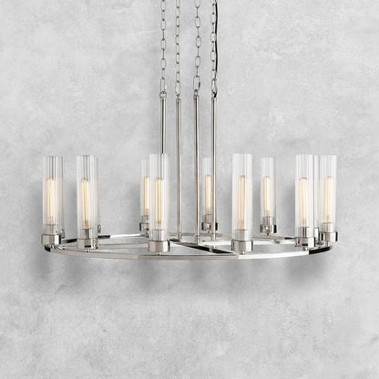 Andreas Round Chandelier 10/12 Light