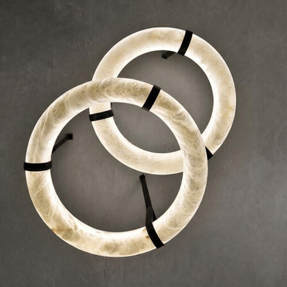 Annie Alabaster Chandelier