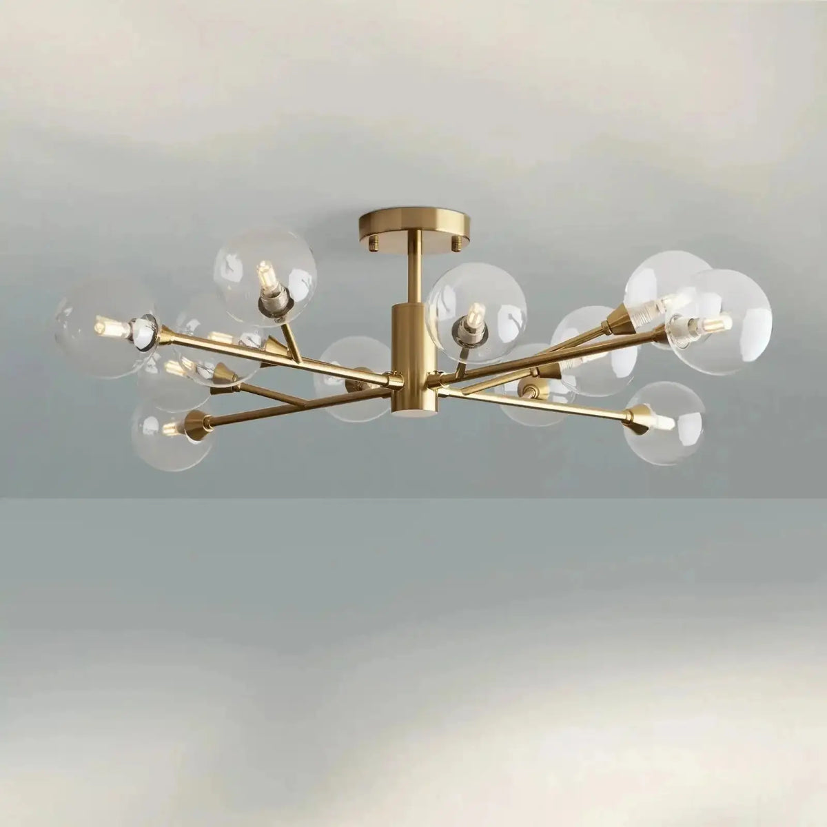 Apollo Flush Mount - 36’’ / Brass