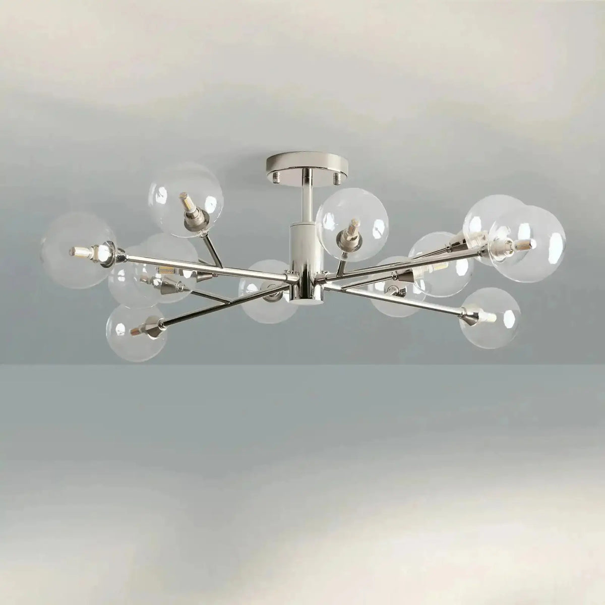 Apollo Flush Mount - 36’’ / Nickel