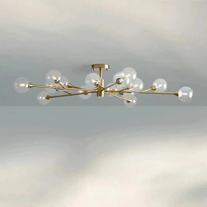 Apollo Flush Mount - 47’’ / Brass
