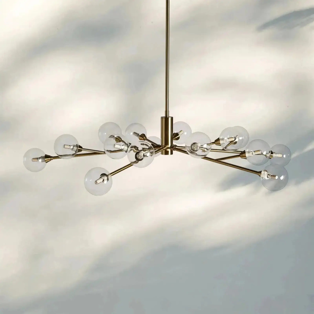 Apollo Round Chandelier 36’’ 47’’ 59’’ - 47’’ / Brass
