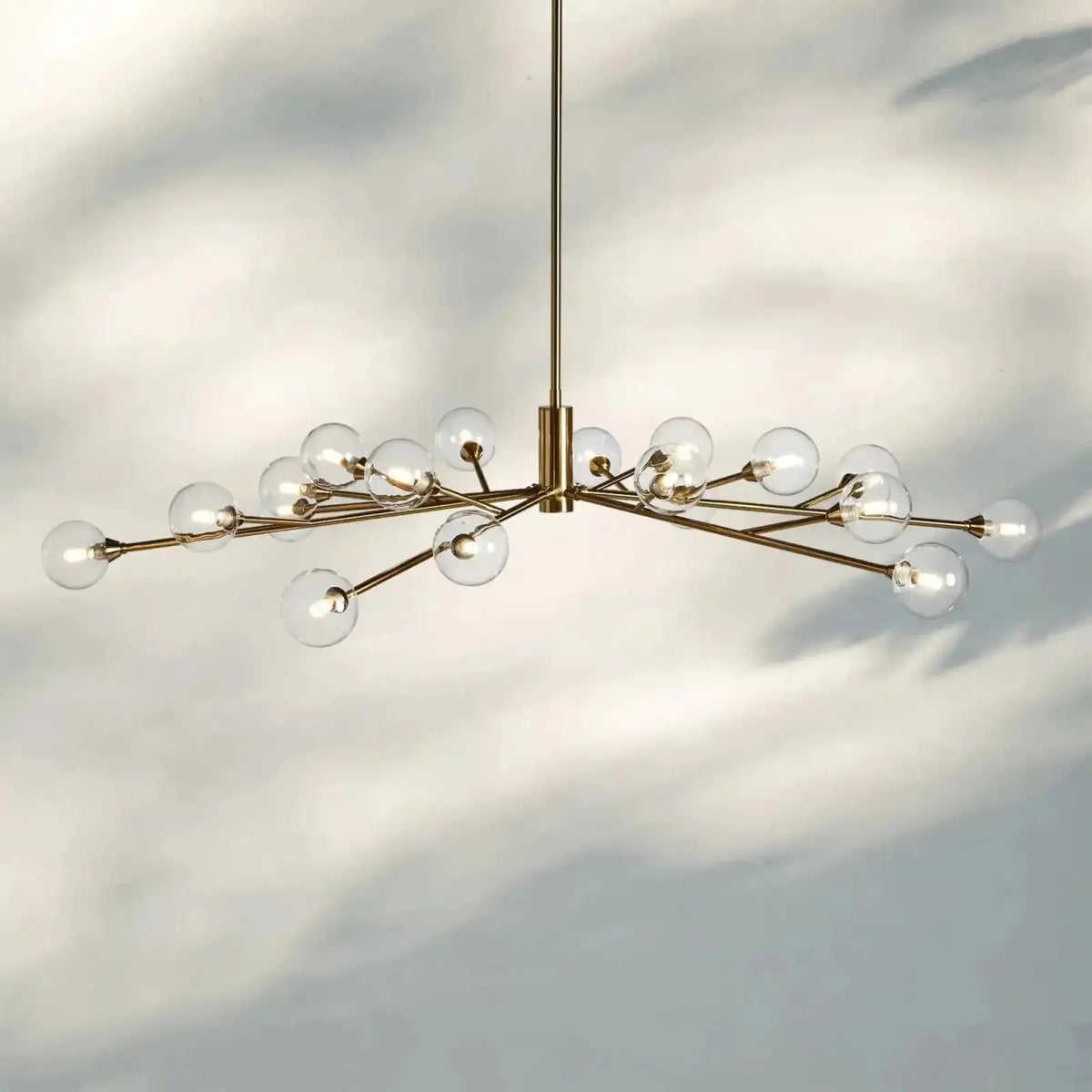 Apollo Round Chandelier 36’’ 47’’ 59’’ - 59’’ / Brass