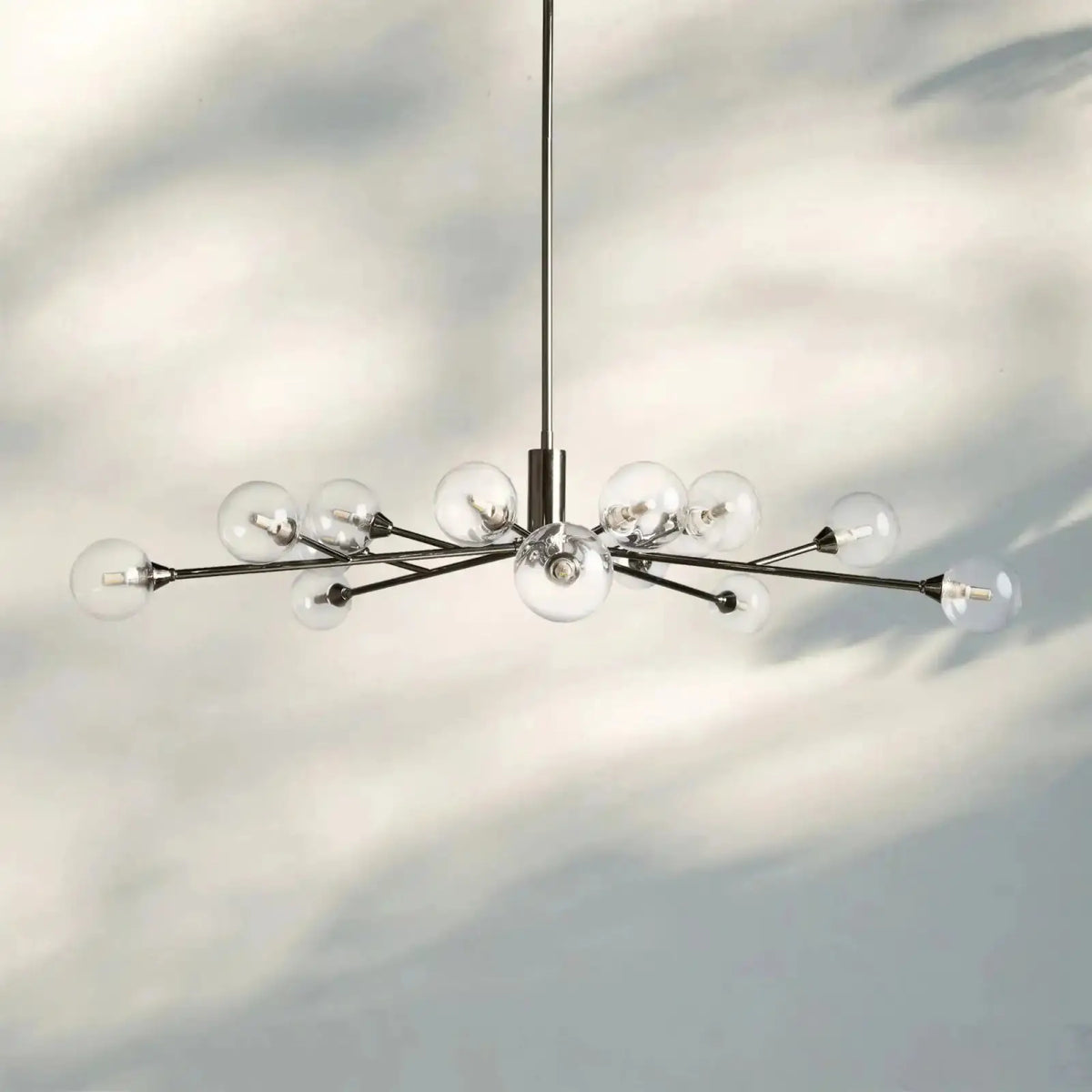 Apollo Round Chandelier 36’’ 47’’ 59’’ - 47’’ / Nickel