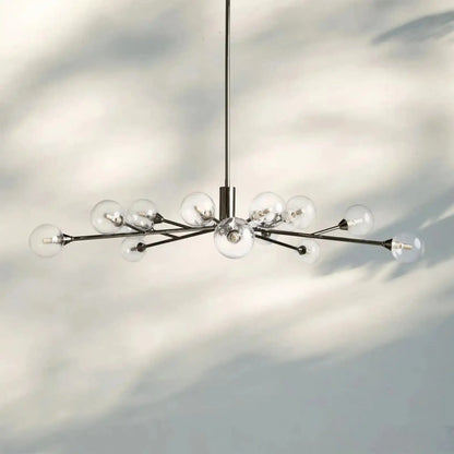Apollo Round Chandelier 36’’ 47’’ 59’’ - 47’’ / Nickel