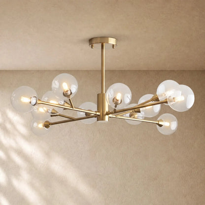 Apollos Flush Mount - 36’’ / Brass