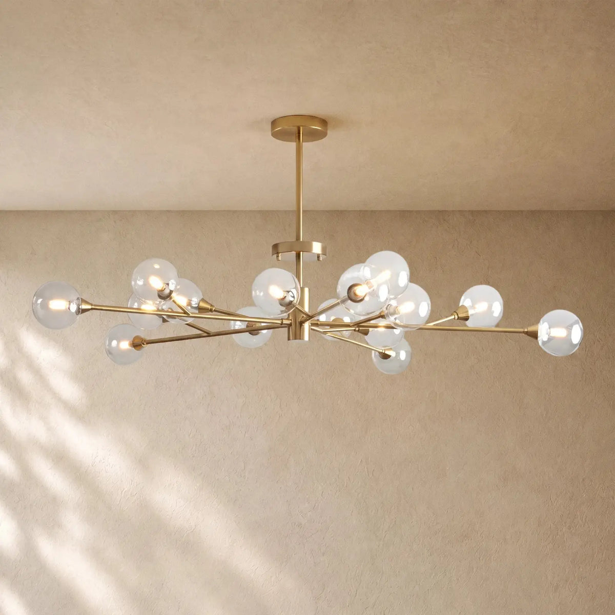 Apollos Flush Mount - 47’’ / Brass