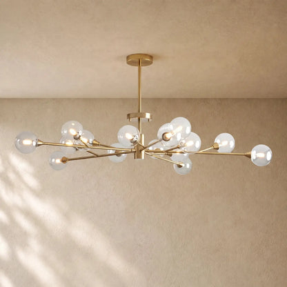 Apollos Flush Mount - 47’’ / Brass
