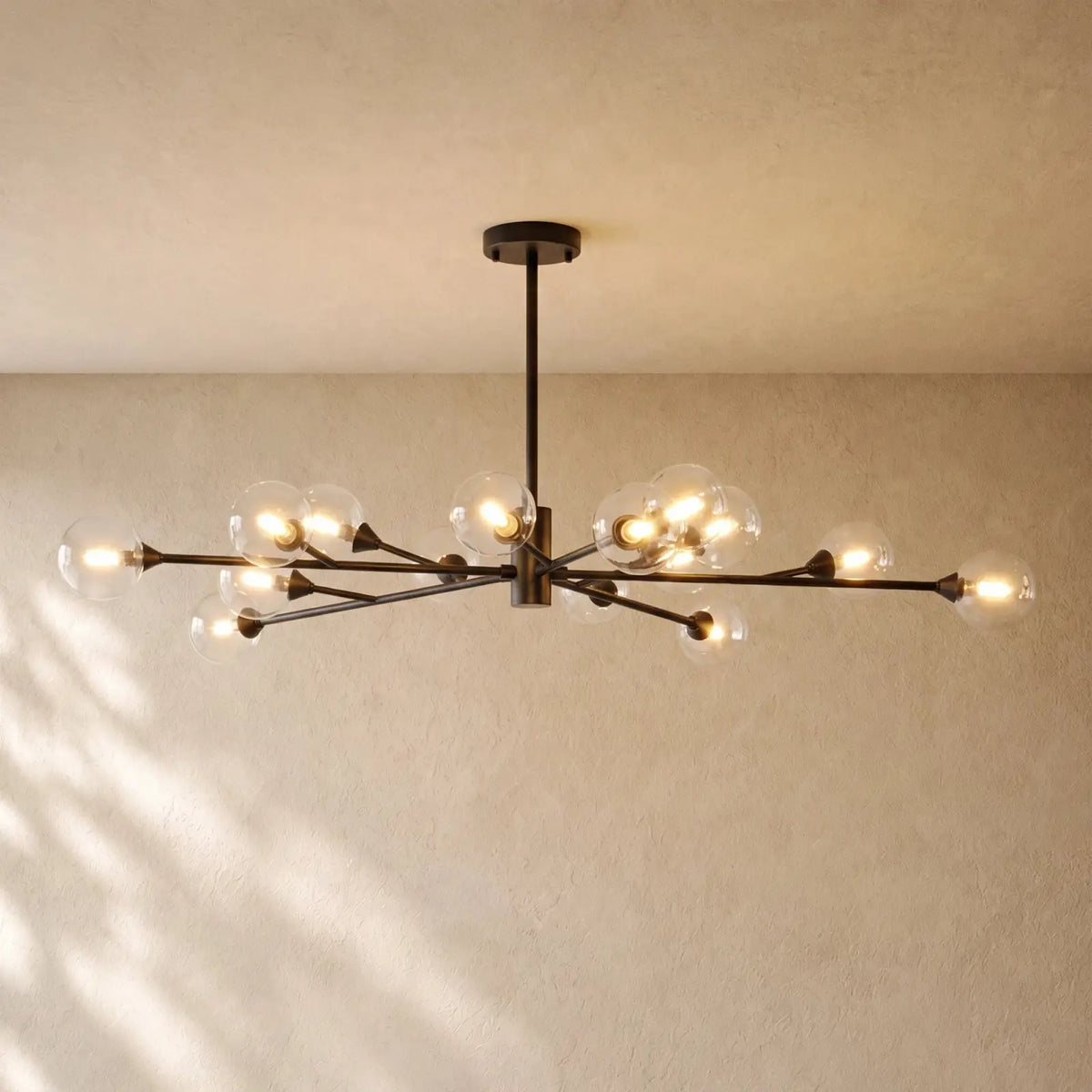 Apollos Flush Mount - 47’’ / Bronze
