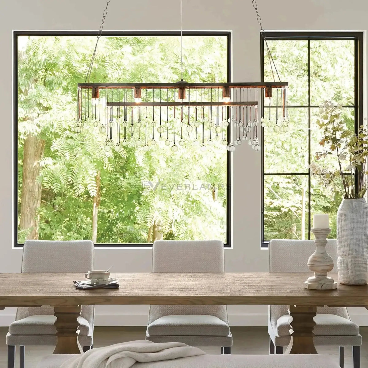 Aubray Rectangular Chandelier