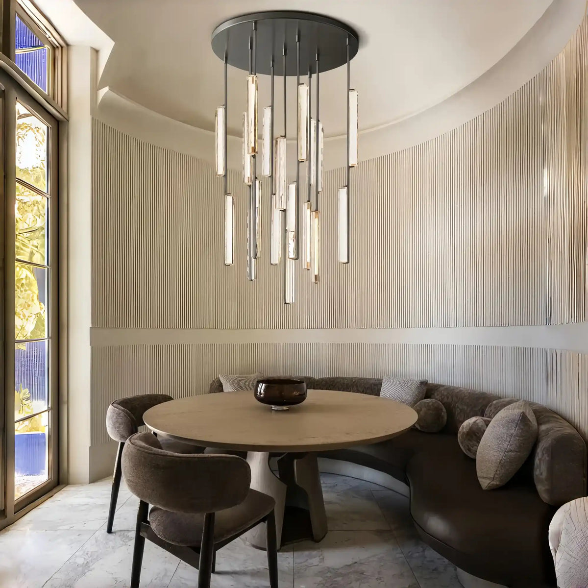 Milano Crystal Round Chandelier 24‘’ 40‘’ 56‘’