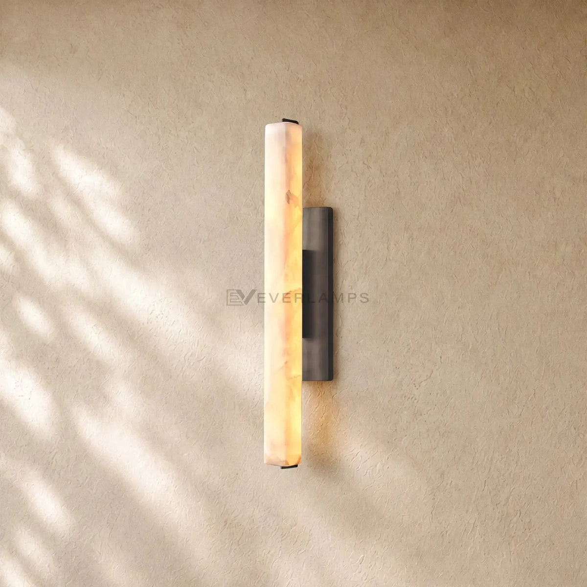 Audubom Alabaster Single Sconce