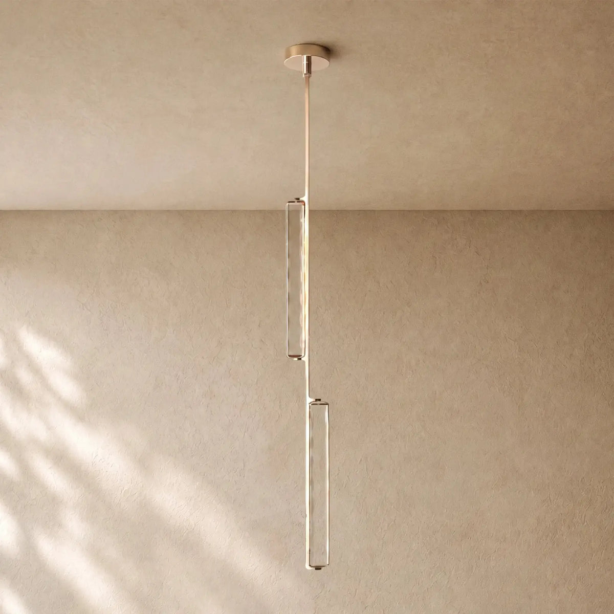 Audubom Crystal Pendant - Nickel / Classic