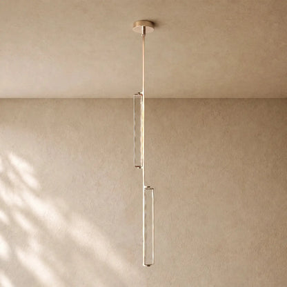 Audubom Crystal Pendant - Nickel / Classic