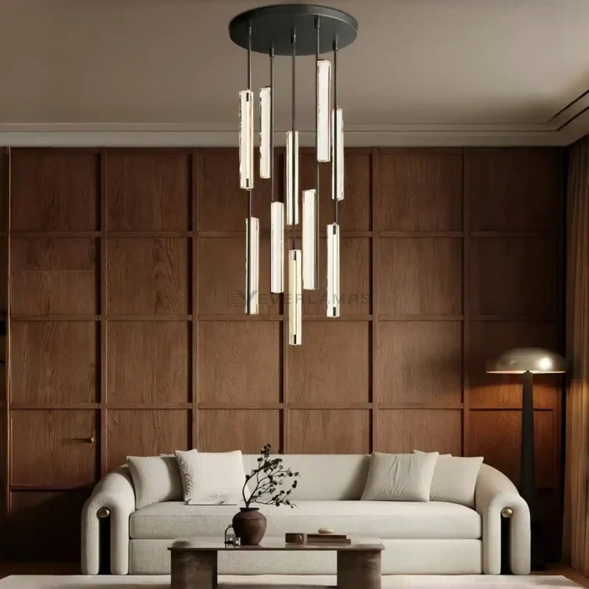 Audubom Crystal Round Chandelier