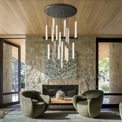 Audubom Crystal Round Chandelier