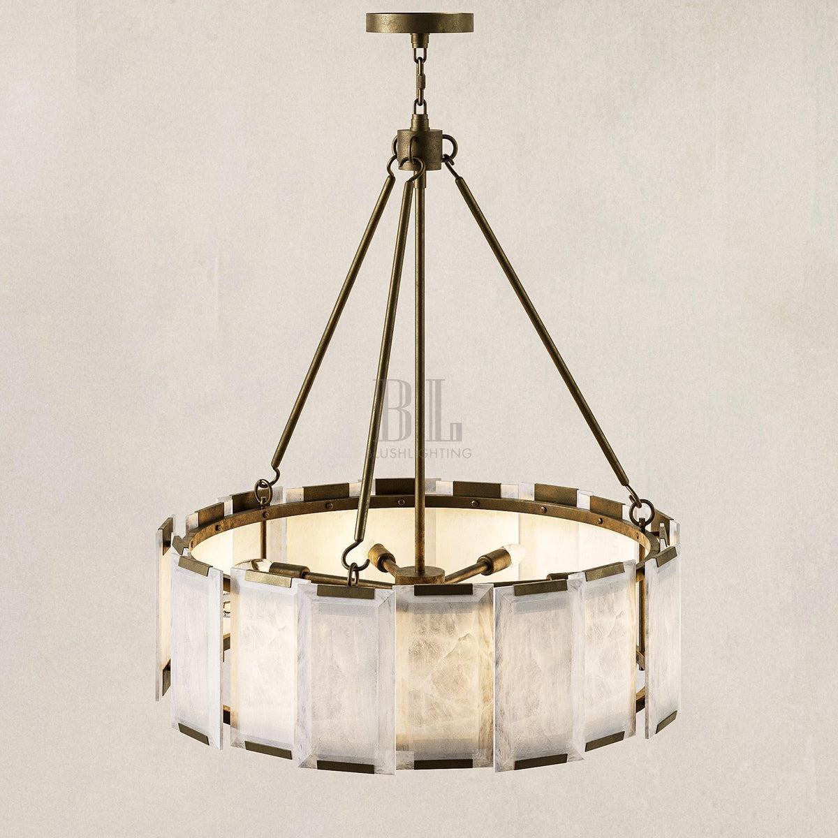 AZZURRA Alabaster CHANDELIER - everlamps